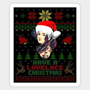 Ada Lovelace Christmas Sticker